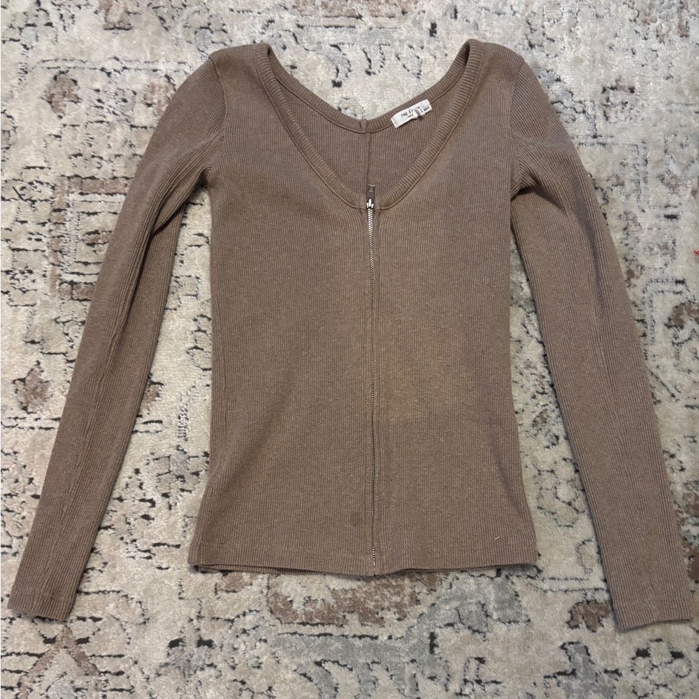 Rag and bone tan cardigan